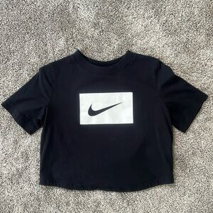 Nike crop t shirt